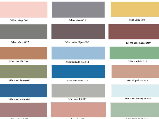  Bảng màu đa dạng – Tăng thẩm mỹ cho không gian - image